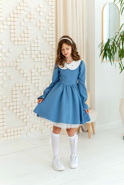 Сукня Айворі з під'юбником для дівчинки &mdash; Mini Queenie