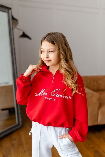 Спортивний костюм Мішель нью з накаткою MQ для дівчинки &mdash; Mini Queenie