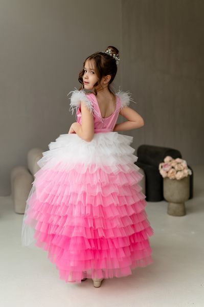 Сукня Бель зі спідницею Лілі для дівчинки &mdash; Mini Queenie