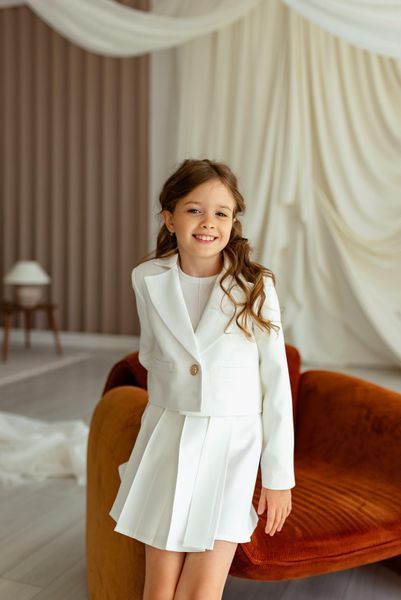 Костюм Трініті зі спідницею для дівчинки &mdash; Mini Queenie