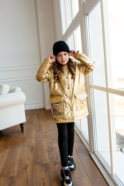 Демі куртка Мерлін для дівчинки &mdash; Mini Queenie
