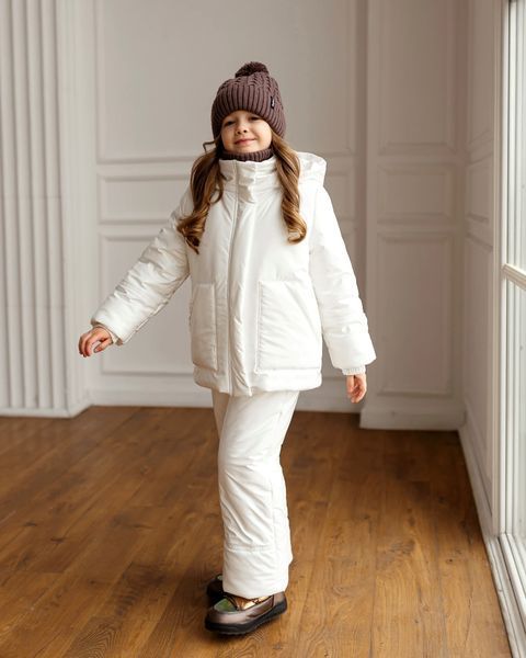 Комплект зимовий куртка та напівкомбінезон для дівчинки &mdash; Mini Queenie