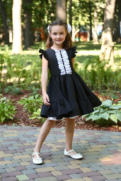 Сукня з мереживом та під'юбником для дівчинки &mdash; Mini Queenie