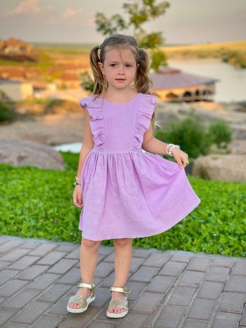 Сукня Юна муслін для дівчинки &mdash; Mini Queenie