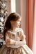 Сукня Бель паєтка золота для дівчинки від Mini Queenie &mdash; вигляд 4