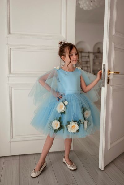 Сукня Піон зі крильцями для дівчинки &mdash; Mini Queenie