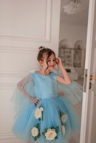 Сукня Піон зі крильцями для дівчинки &mdash; Mini Queenie