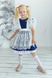 Сукня Софі з під'юбником та фартухом для дівчинки від Mini Queenie &mdash; вигляд 1
