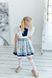 Сукня Софі з під'юбником та фартухом для дівчинки від Mini Queenie &mdash; вигляд 2