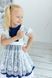 Сукня Софі з під'юбником та фартухом для дівчинки від Mini Queenie &mdash; вигляд 3