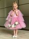 Сукня Піон зі крильцями рожева для дівчинки від Mini Queenie &mdash; вигляд 2