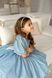 Сукня Адель люрекс блакитна для дівчинки від Mini Queenie &mdash; вигляд 4