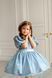 Сукня Адель люрекс блакитна для дівчинки від Mini Queenie &mdash; вигляд 1