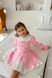 Сукня Айворі міні рожева для дівчинки від Mini Queenie &mdash; вигляд 4