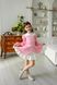 Сукня Айворі міні рожева для дівчинки від Mini Queenie &mdash; вигляд 1