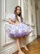 Сукня Адель органза із принтом для дівчинки від Mini Queenie &mdash; вигляд 5