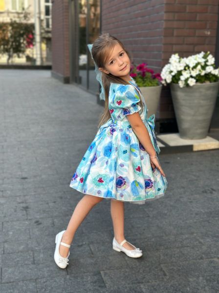 Сукня Лінда з під'юбником для дівчинки &mdash; Mini Queenie
