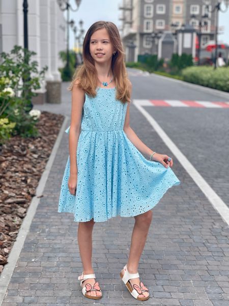 Сукня Люсі прошва для дівчинки &mdash; Mini Queenie