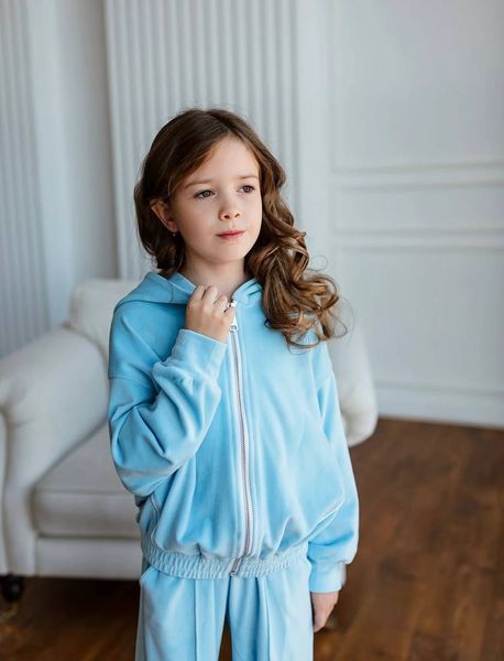 Спортивний костюм Сінті велюровий для дівчинки &mdash; Mini Queenie