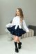 Блуза Крістал оверсайз для дівчинки від Mini Queenie &mdash; вигляд 7