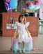 Сукня Бель із спідницею Лілі біла для дівчинки від Mini Queenie &mdash; вигляд 4
