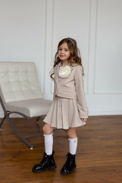 Піджак Трініті та спідниця для дівчинки &mdash; Mini Queenie