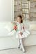 Сукня Айворі з принтом на рукавах для дівчинки від Mini Queenie &mdash; вигляд 6