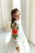 Сукня Айворі з принтом на рукавах для дівчинки від Mini Queenie &mdash; вигляд 4