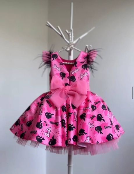 Сукня Барбі рожева для дівчинки &mdash; Mini Queenie