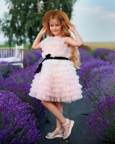 Сукня Джоді рожева для дівчинки &mdash; Mini Queenie