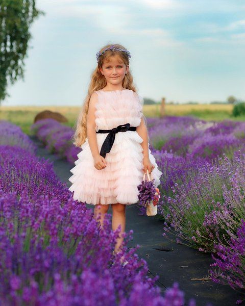 Сукня Джоді рожева для дівчинки &mdash; Mini Queenie