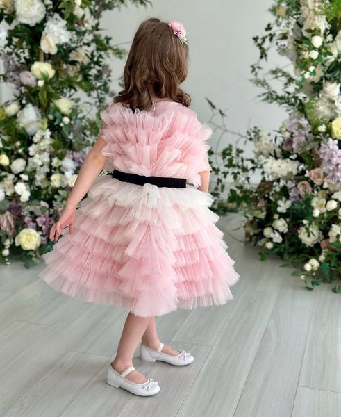 Сукня Джоді рожева для дівчинки &mdash; Mini Queenie