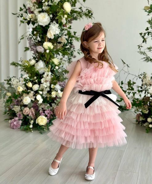Сукня Джоді рожева для дівчинки &mdash; Mini Queenie