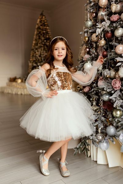 Сукня Тіана із паєтками для дівчинки &mdash; Mini Queenie