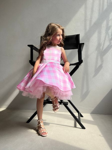 Сукня Барбі рожева для дівчинки &mdash; Mini Queenie