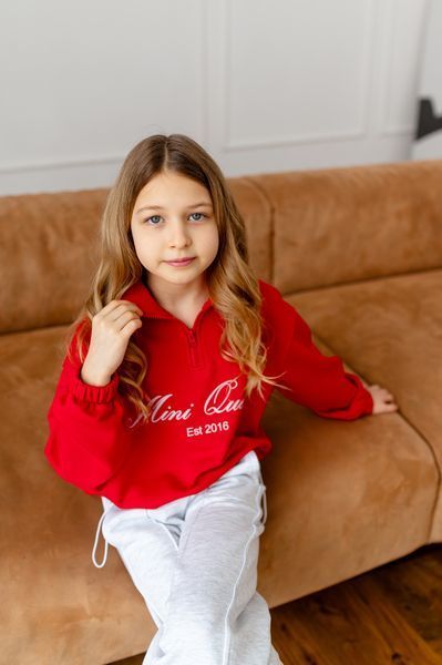 Спортивний костюм Мішель нью з накаткою MQ для дівчинки &mdash; Mini Queenie