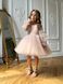 Сукня Тіана бежева для дівчинки від Mini Queenie &mdash; вигляд 4