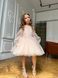 Сукня Тіана бежева для дівчинки від Mini Queenie &mdash; вигляд 1