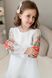 Сукня Жасмін з принтом на рукавах для дівчинки від Mini Queenie &mdash; вигляд 1
