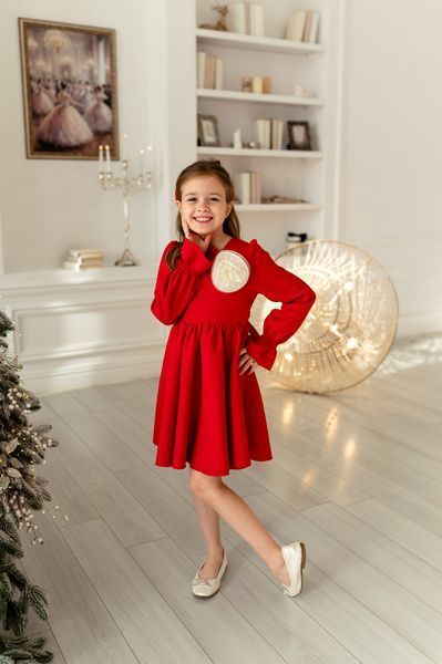 Сукня Злата костюмка для дівчинки &mdash; Mini Queenie