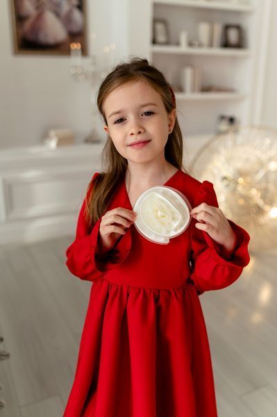 Сукня Злата костюмка для дівчинки &mdash; Mini Queenie