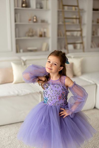 Сукня Тіана з мереживом для дівчинки &mdash; Mini Queenie