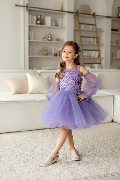 Сукня Тіана з мереживом для дівчинки &mdash; Mini Queenie