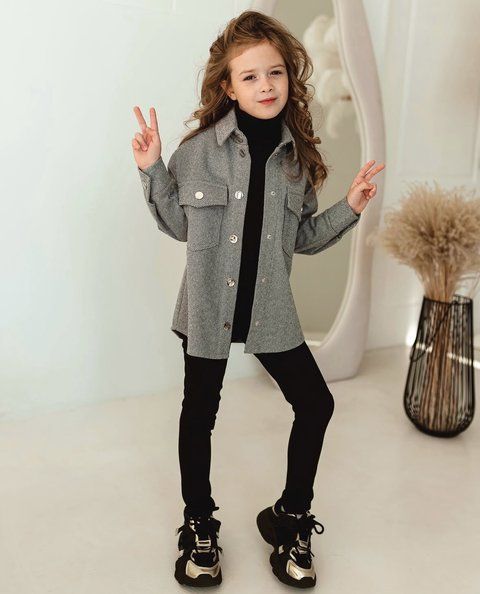 Сорочка кашемірова для дівчинки &mdash; Mini Queenie