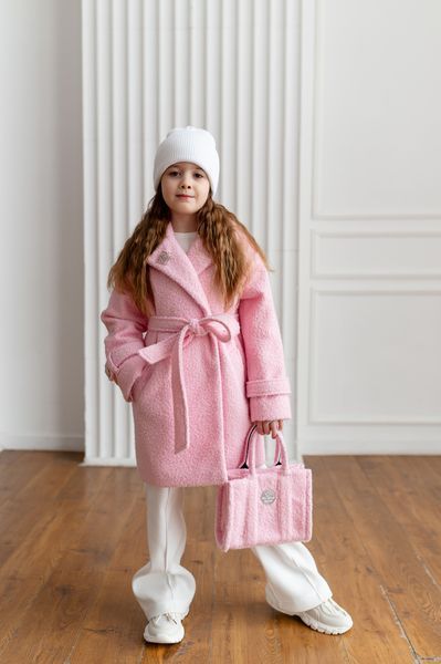 Пальто Фібі букле для дівчинки &mdash; Mini Queenie