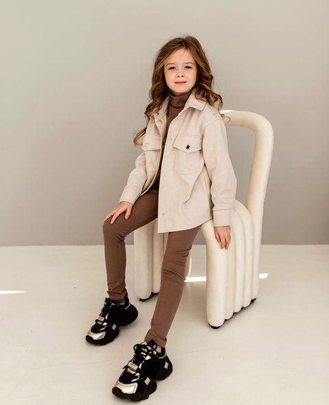 Сорочка кашемірова для дівчинки &mdash; Mini Queenie