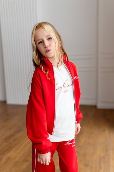 Спортивний костюм Спорт з накаткою MQ для дівчинки &mdash; Mini Queenie