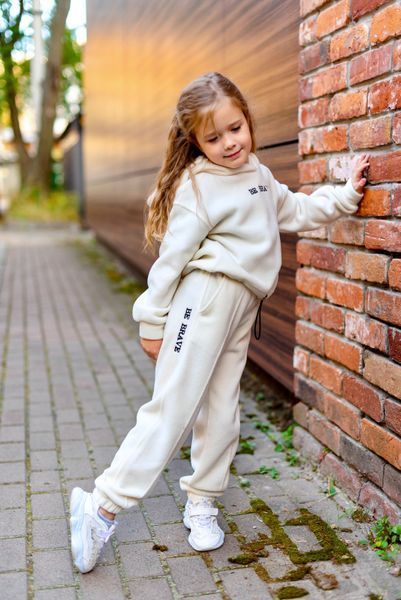 Спортивний костюм "Be Brave" для дівчинки &mdash; Mini Queenie