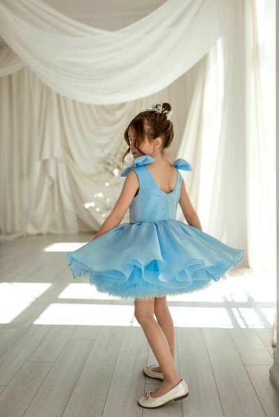 Сукня Кенді блакитна для дівчинки &mdash; Mini Queenie