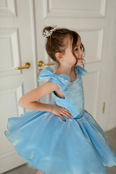 Сукня Кенді блакитна для дівчинки &mdash; Mini Queenie